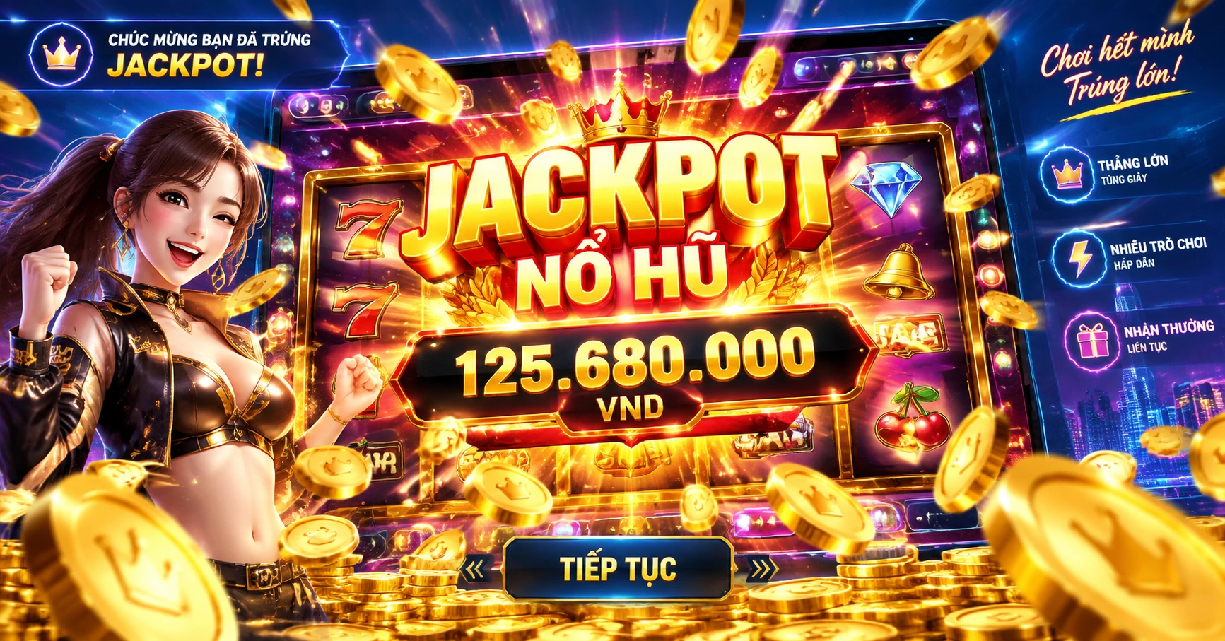 Hitclub nổ hũ: Trải nghiệm đỉnh cao của trò chơi nổ hũ trực tuyến - image 3 Hitclub nổ hũ: Trải nghiệm đỉnh cao của trò chơi nổ hũ trực tuyến - image 3