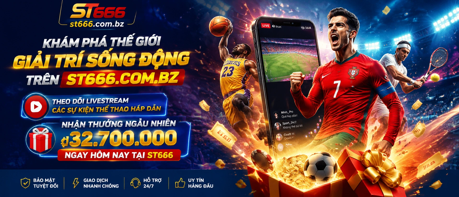 Không gian giao diện st666.com.bz