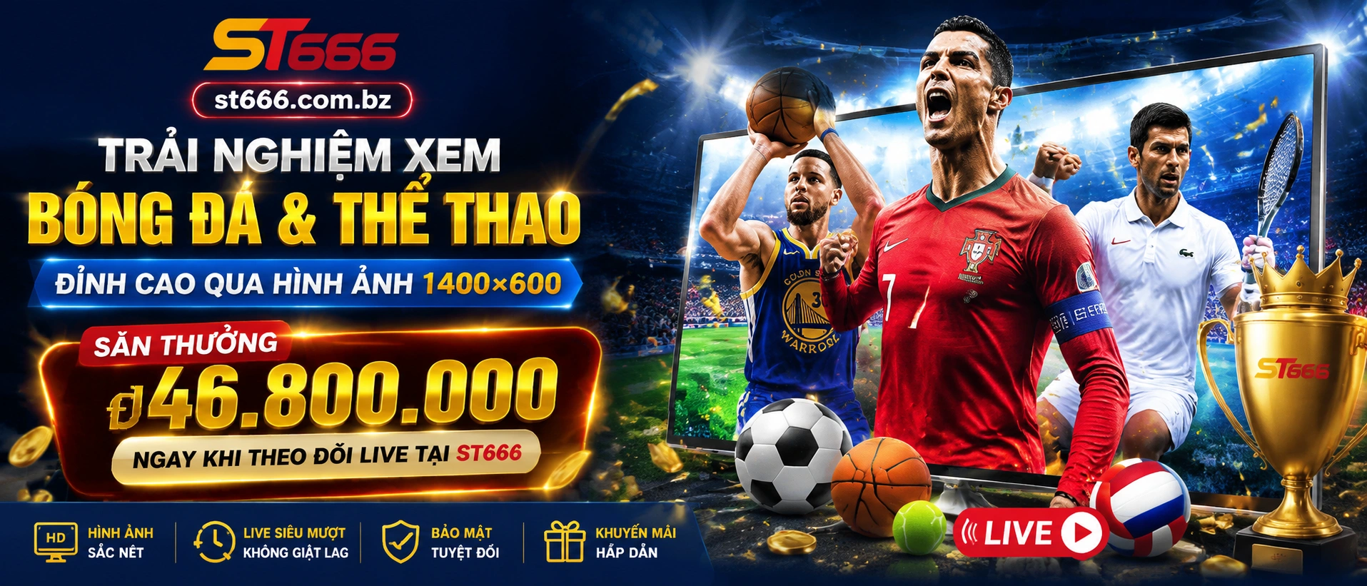 Giao diện Cá Cược Thể Thao trên Android và iOS